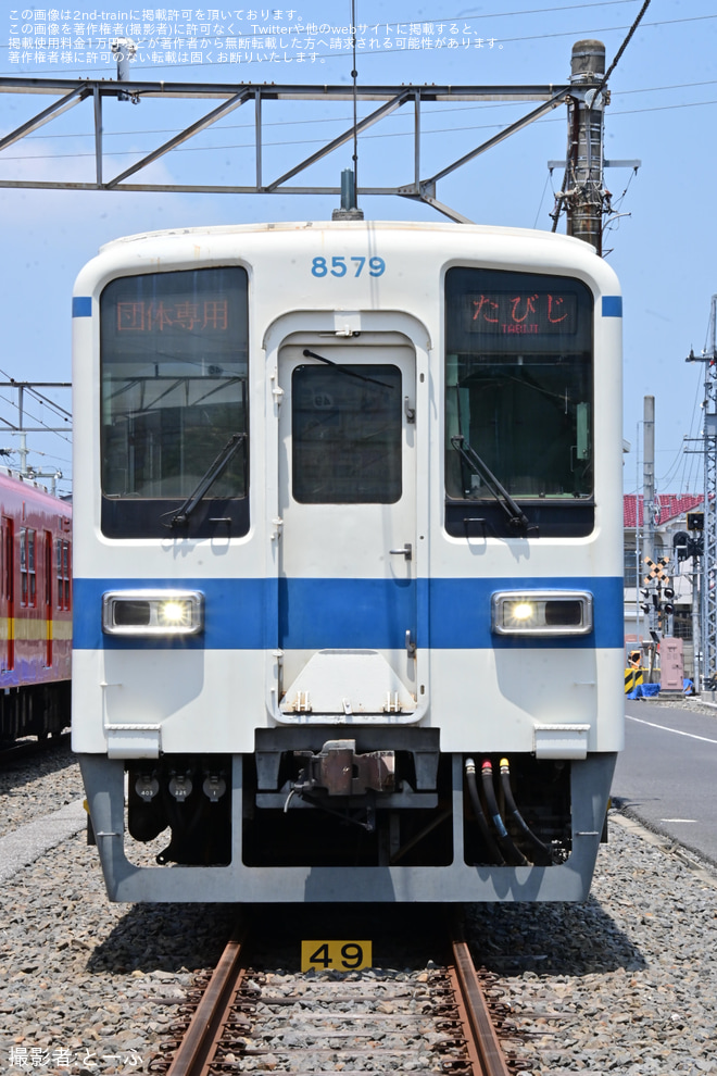 南栗橋車両管区春日部支所で撮影された【東武】春日部支所「8500型撮影会」開催