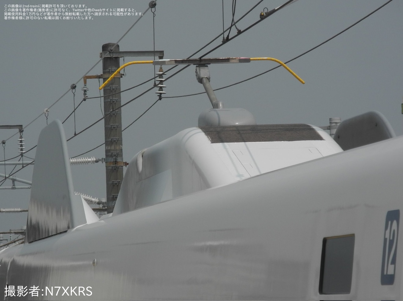 【JR海】N700S J9編成浜松工場出場試運転(202507)の拡大写真