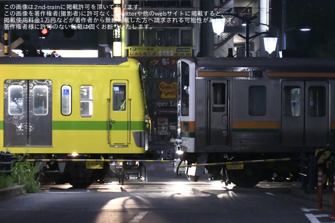 【流鉄】元JR東海の211系GG9編成が5000形「なの花」と連結し流山駅へ