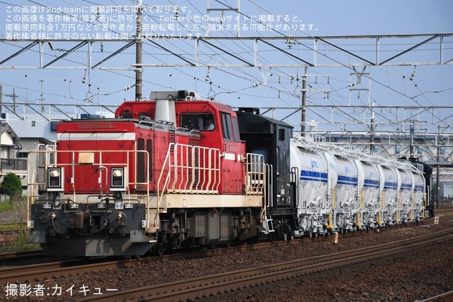 【JR貨】タキ1300の量産車6両日本車両出場甲種輸送