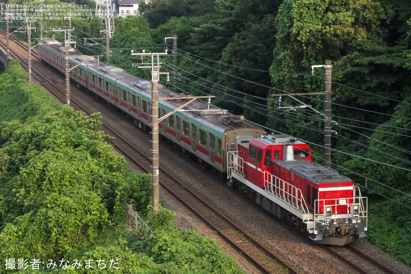 【東急】5000系5106F J-TREC横浜事業所入場甲種輸送の拡大写真
