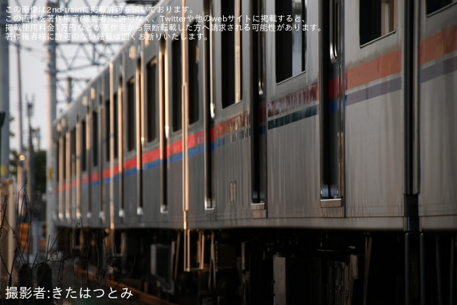 くぬぎ山～北初富間で撮影された【京成】N800形N818編成が運用復帰