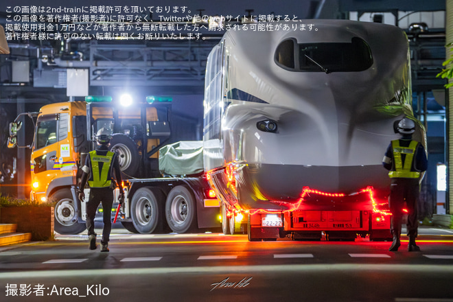 【JR海】N700S J53編成陸送