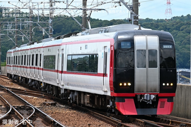 【名鉄】2200系2213F舞木検査場出場試運転(202507) 
