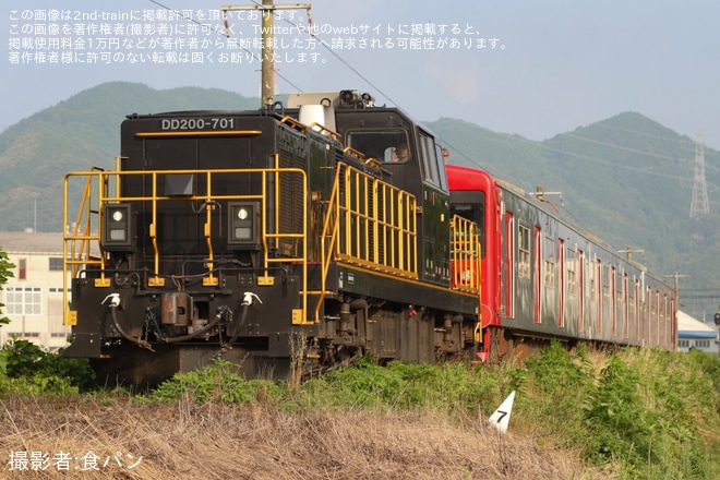【JR九】103系1500番台E18編成車輪削正後配給