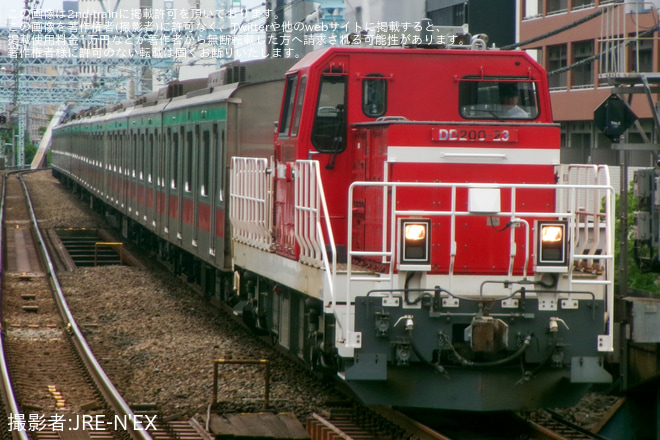 関内駅で撮影された【東急】5000系5106F J-TREC横浜事業所入場甲種輸送
