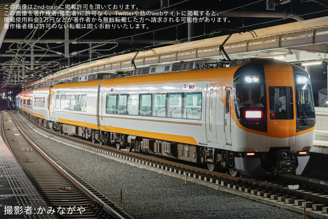 東花園駅で撮影された【近鉄】15200系 PN08編成 22000系 AL12編成 22600系 AT56編成 交番検査完了に伴う返却回送