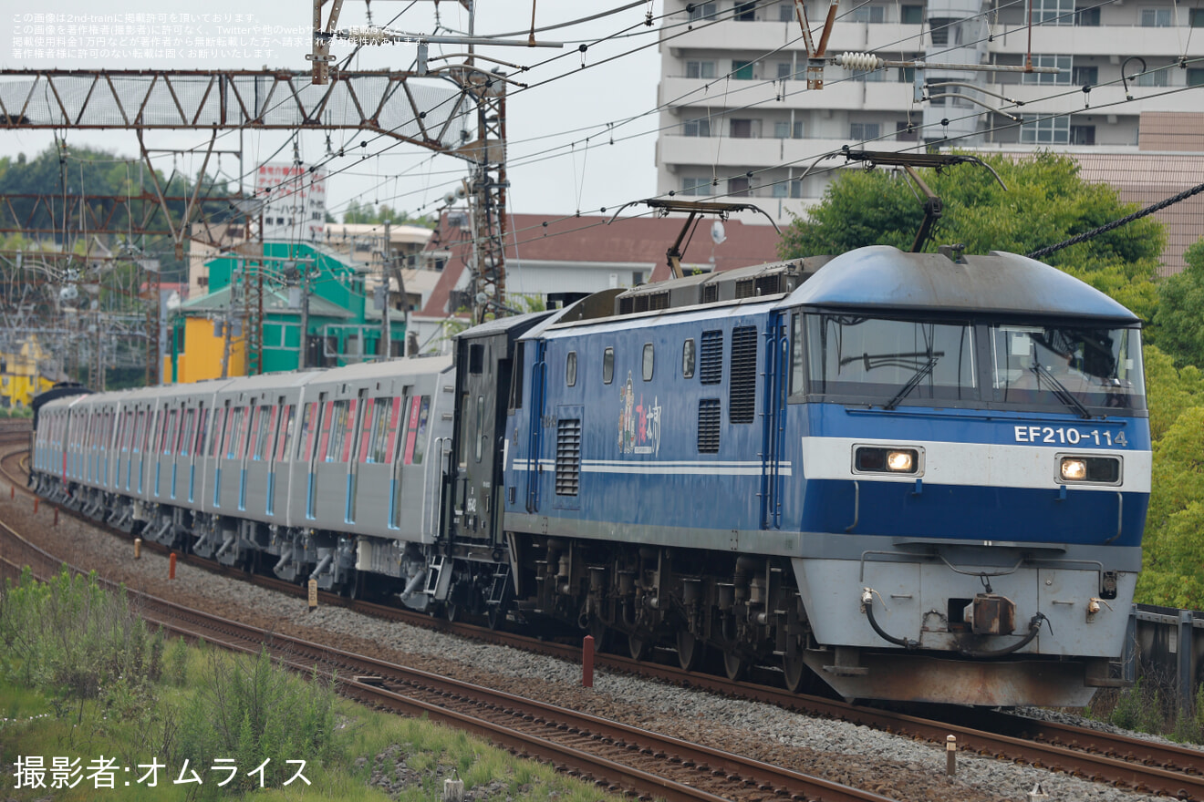 【都営】12-600系12-921F甲種輸送の拡大写真