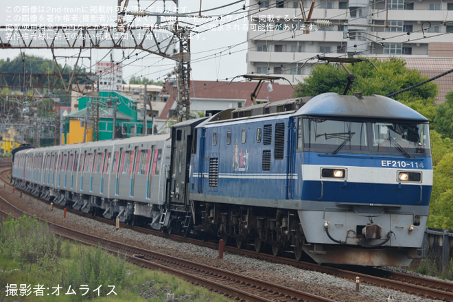 戸塚駅で撮影された【都営】12-600系12-921F甲種輸送