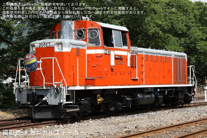 【若桜】小嶋企画の主催にて若桜鉄道DD撮影会「天下一若桜万博’25」が開催を不明で撮影した写真