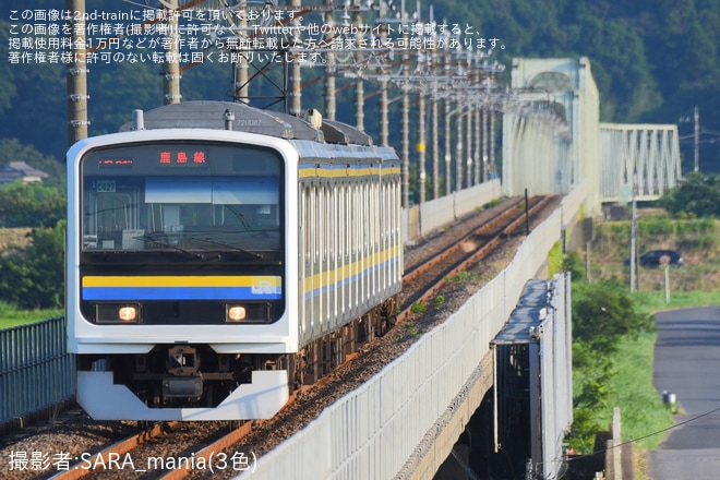 【JR東】鹿島線の列車が209系2100番台C427編成で代走