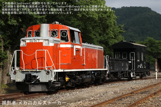 【若桜】小嶋企画の主催にて若桜鉄道DD撮影会「天下一若桜万博’25」が開催を不明で撮影した写真