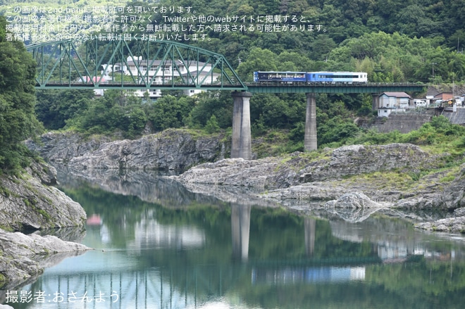 【JR四】大歩危まで延長運転「藍よしのがわ大歩危トロッコ」を運行
