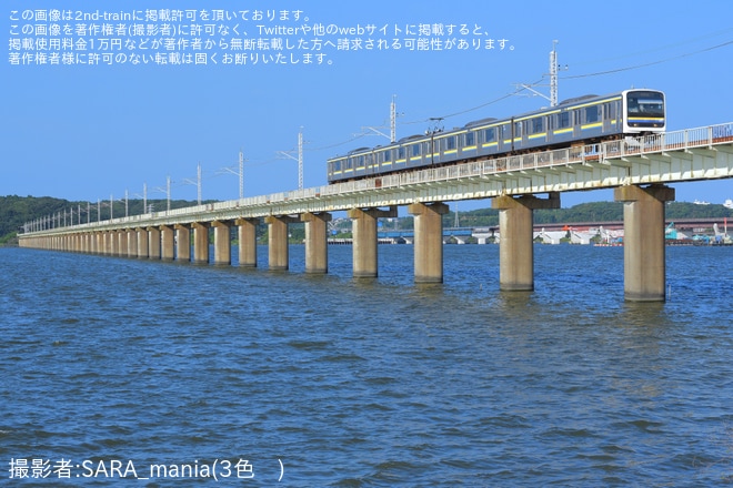 【JR東】鹿島線の列車が209系2100番台C427編成で代走（3枚目）
