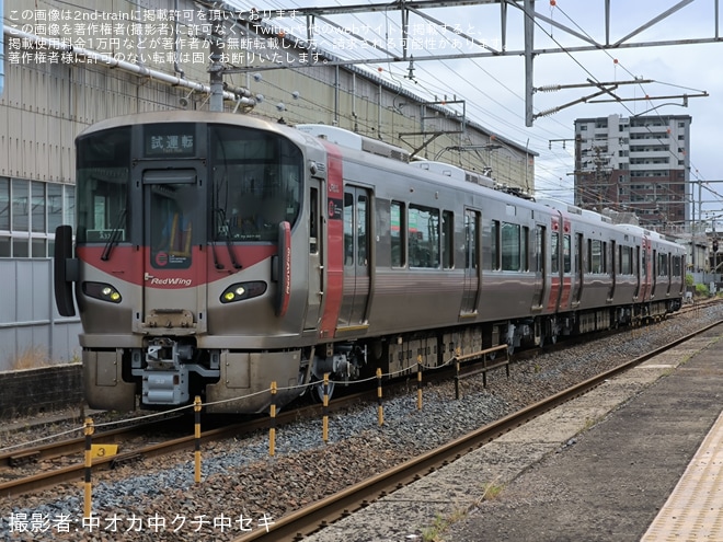 【JR西】227系ヒロA32編成下関総合車両所本所構内試運転