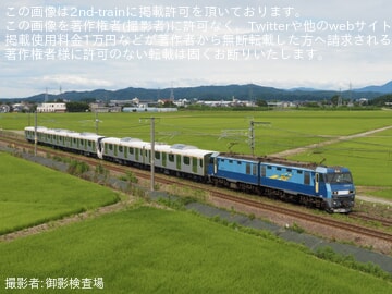 【東急】6020系6155F出場甲種輸送
