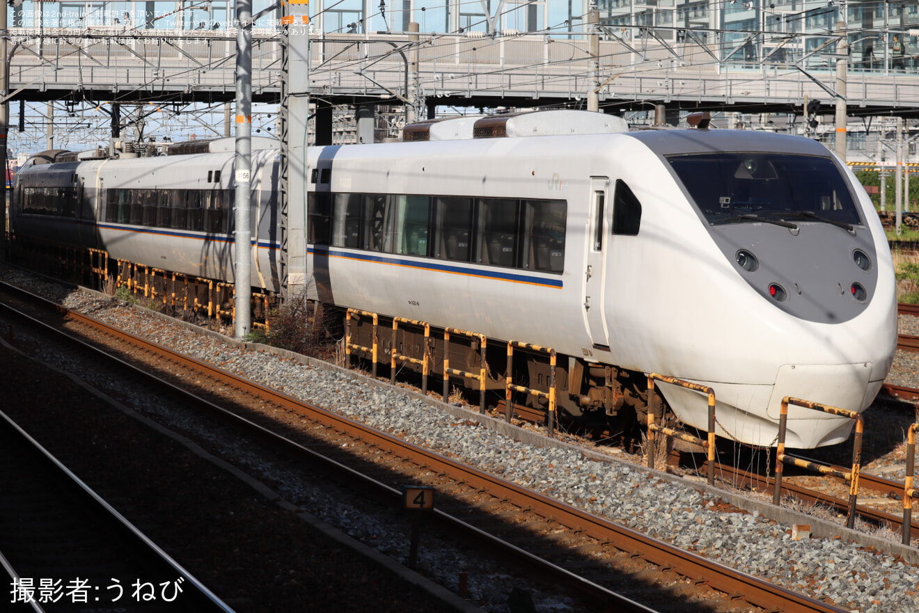 【JR西】681系V41編成吹田総合車両所本所へ回送の拡大写真