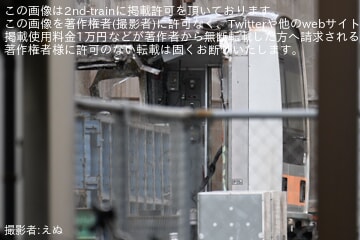 【JR東】209系トタ81編成のクハ208-1001が解体中