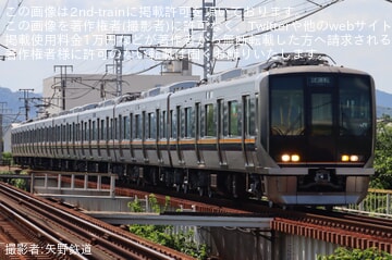 【JR西】321系D12編成網干総合車両所本所出場試運転