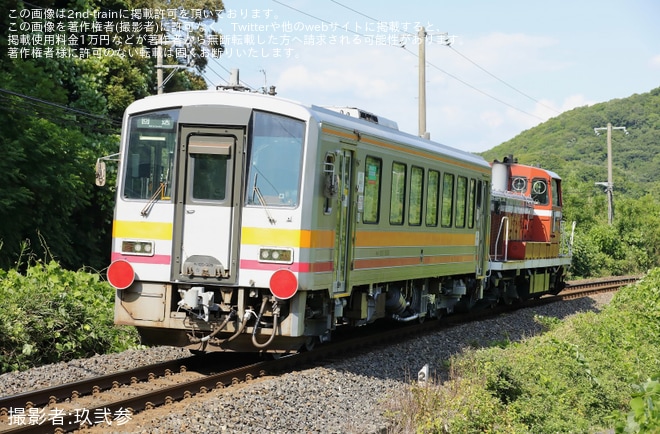 【JR西】キハ120-329後藤総合車両所本所出場配給