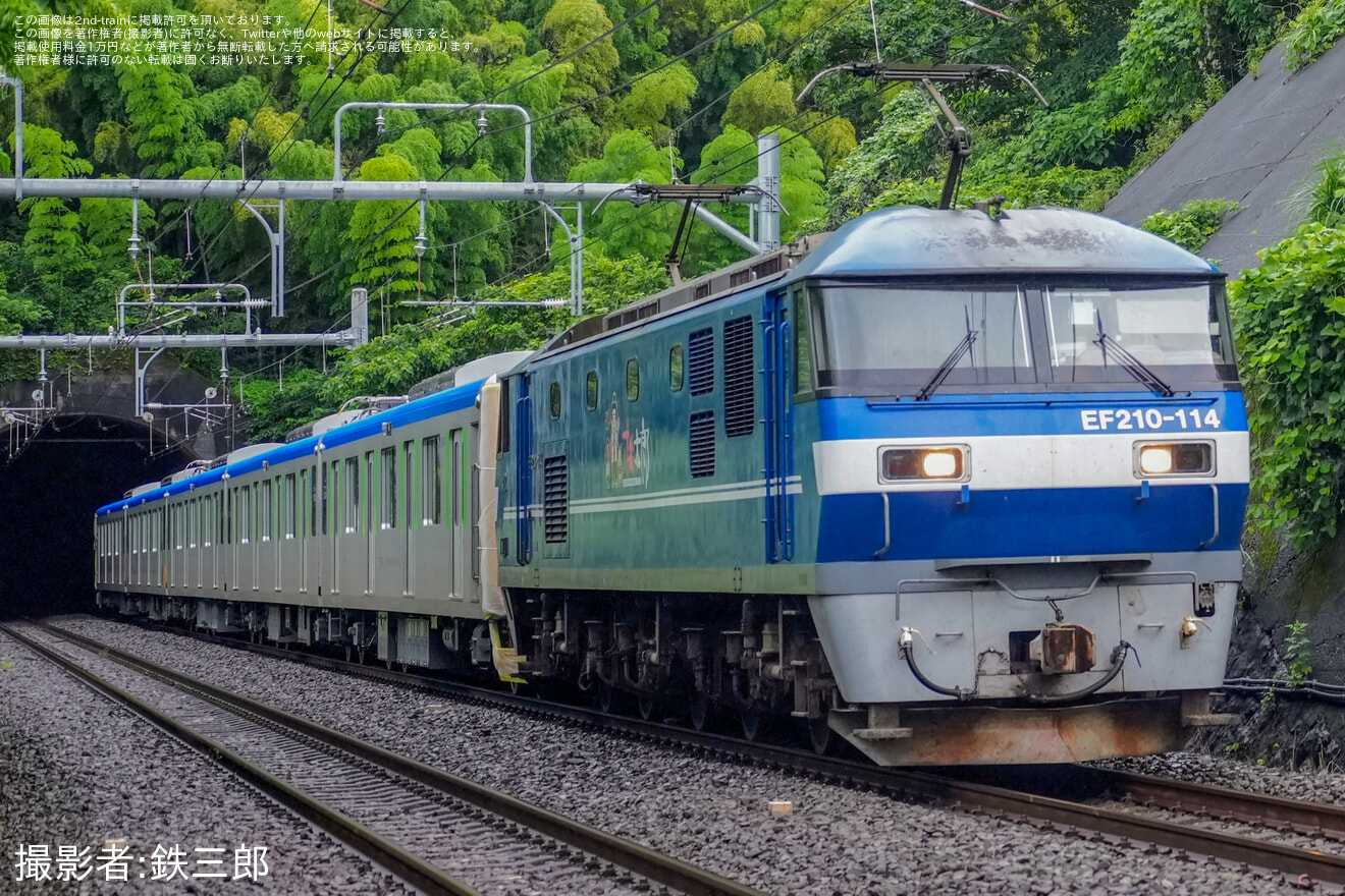 【東武】60000型61501F(元61601F)甲種輸送の拡大写真