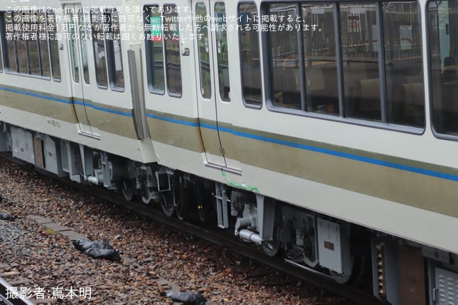 【JR西】221系NC603編成吹田総合車両所本所出場構内試運転
