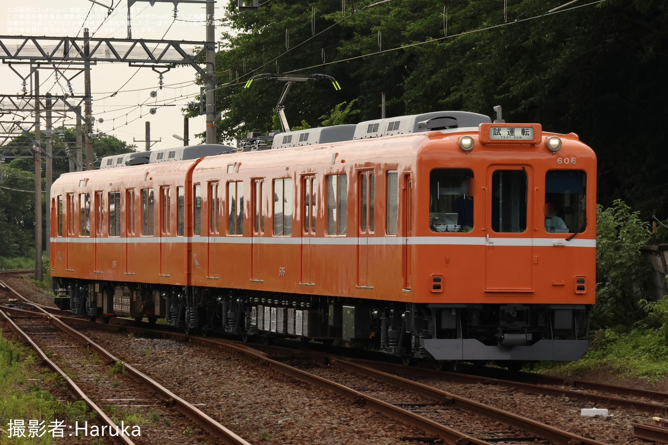 【養老】600系D06塩浜出場試運転(202507)の拡大写真