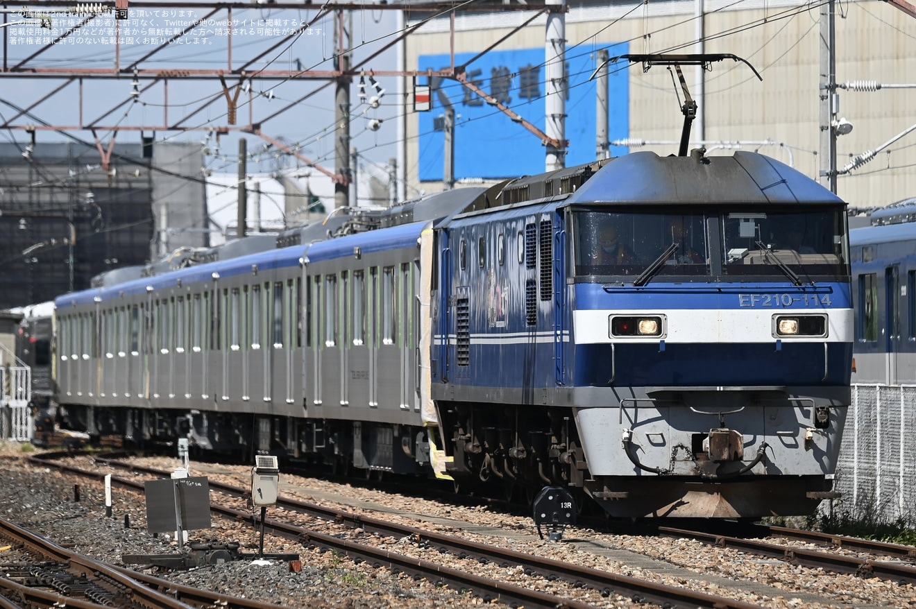 【東武】60000型61501F(元61601F)甲種輸送の拡大写真
