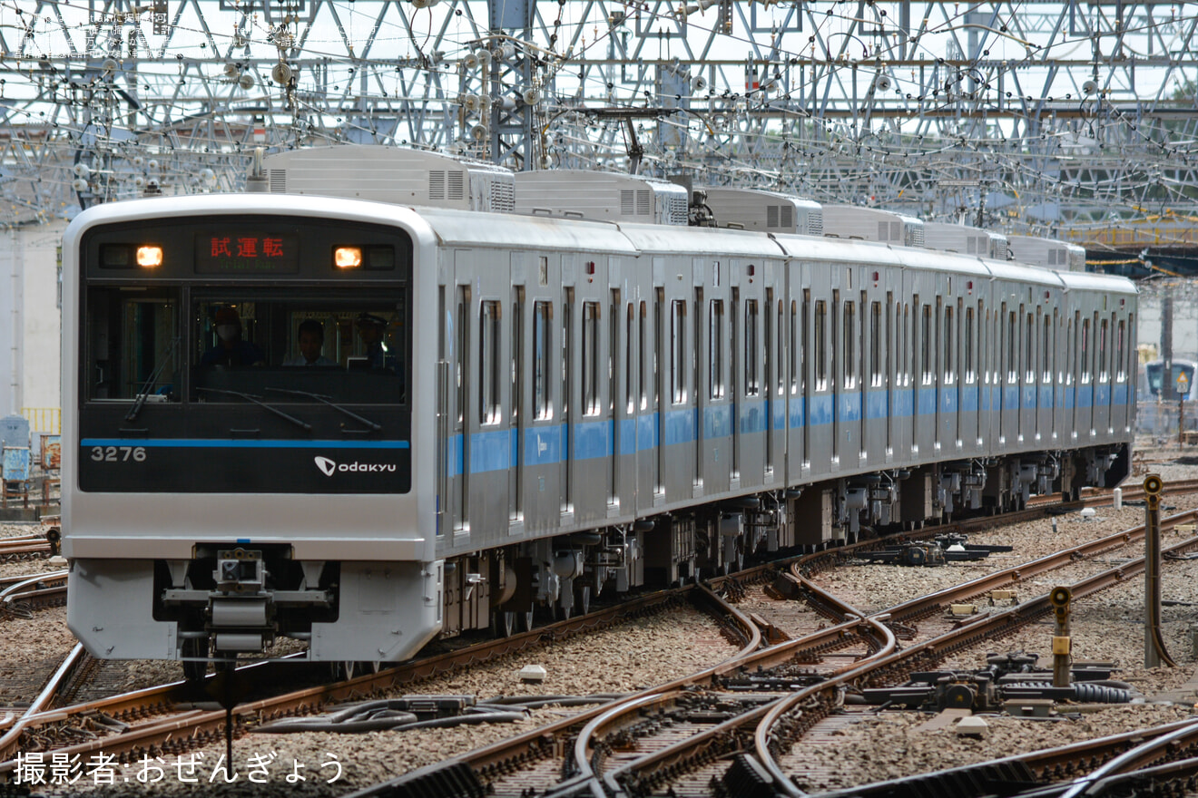 【小田急】3000形3276F(3276×6)全般検査明け試運転の拡大写真