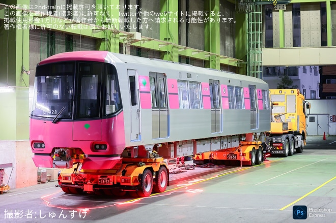 【都営】12-600形12-921F搬入陸送