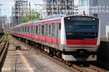 【JR東】E233系ケヨ506編成東京総合車両センター出場回送