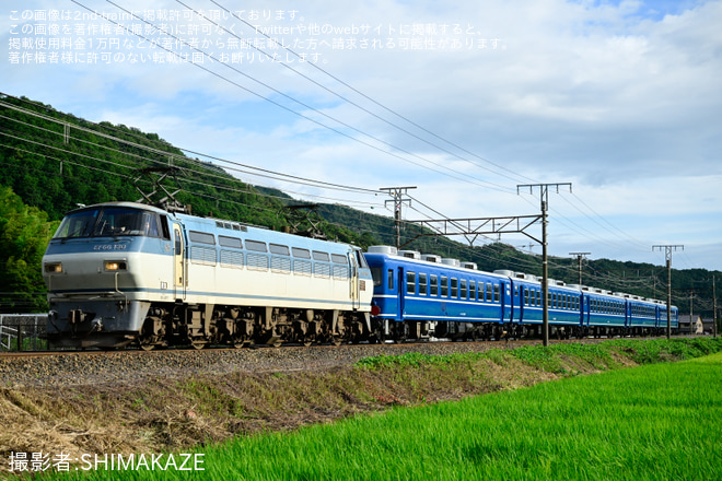 【大鐵】12系5両がJR西日本から譲渡され甲種輸送を安土～能登川間で撮影した写真