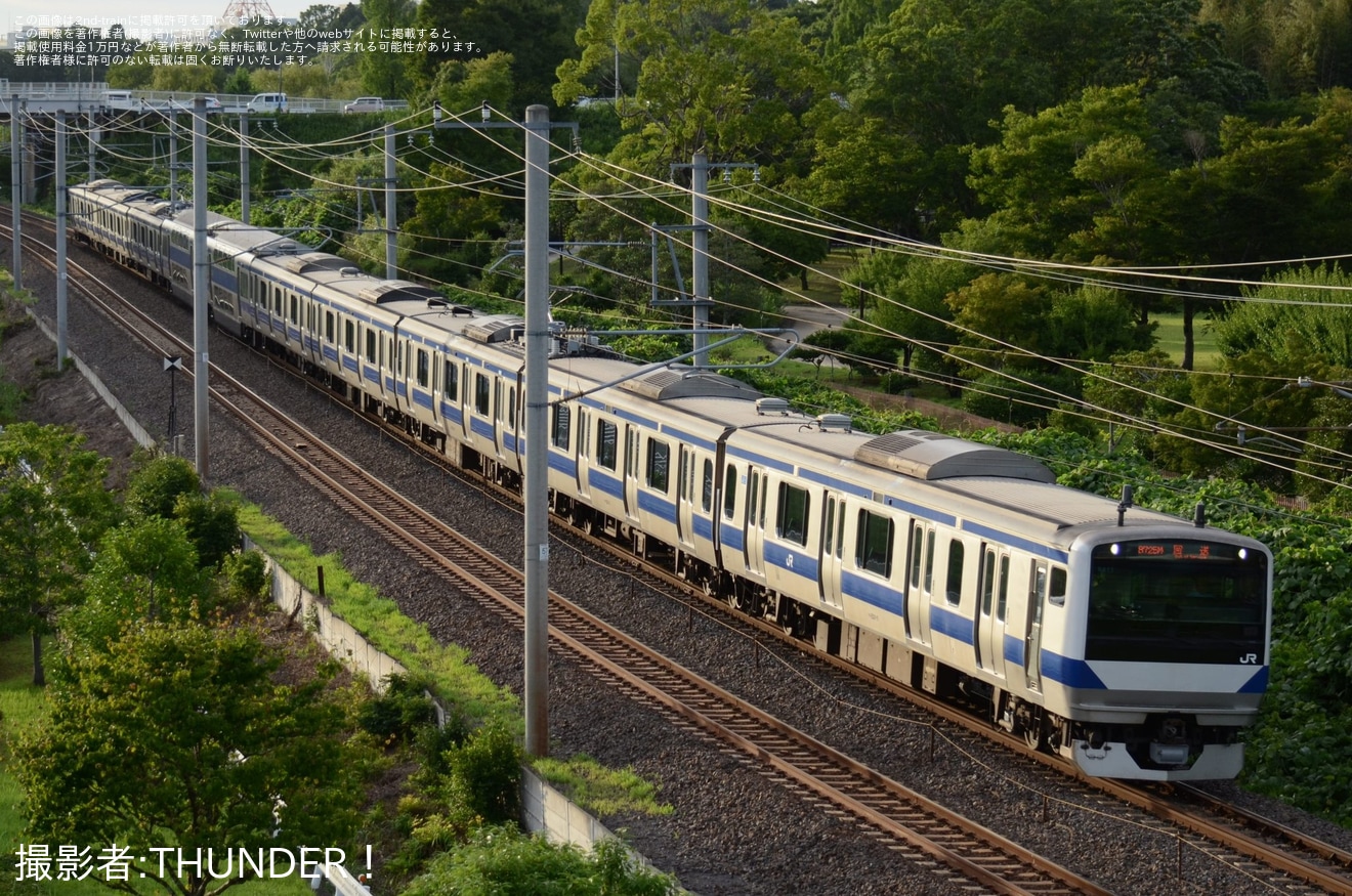 【JR東】E531系K411編成郡山総合車両センター出場回送(202507)の拡大写真