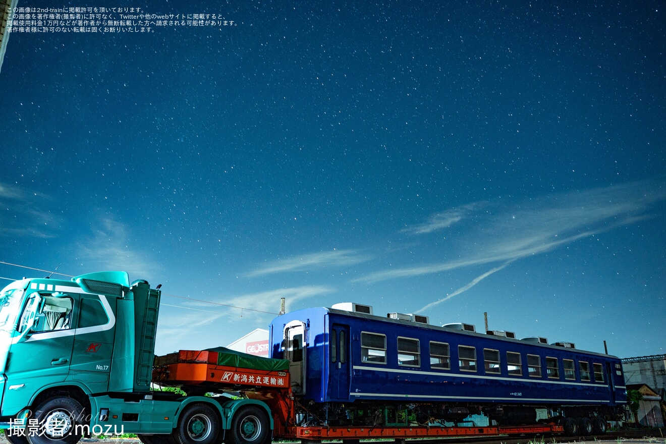 【大鐵】12系3両がJR西日本から譲渡され陸送の拡大写真