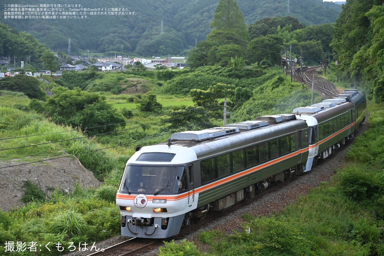 【京都丹後】キハ85-7(8504)が宮津方面に回送の拡大写真