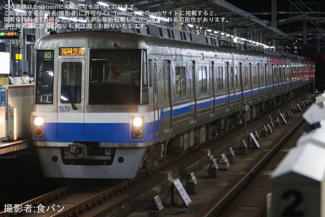 【福市交】「NUMBER SHOT 2025」開催に伴う臨時列車を不明で撮影した写真