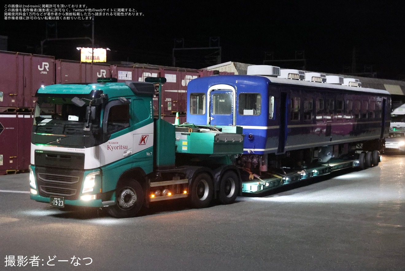 【大鐵】12系2両がJR西日本から譲渡され陸送の拡大写真