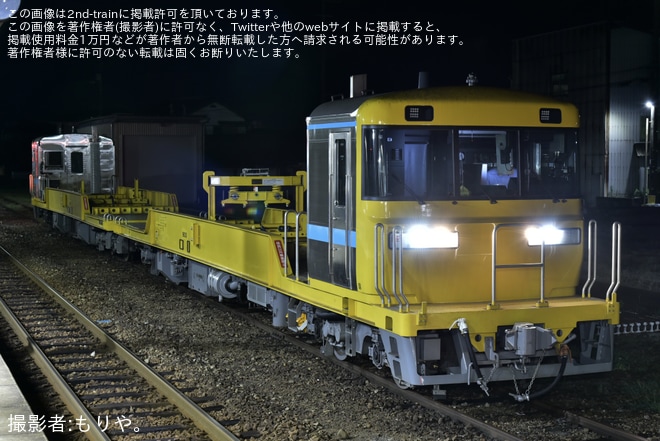 【JR四】定尺レール運搬車9000系が牟岐線初入線