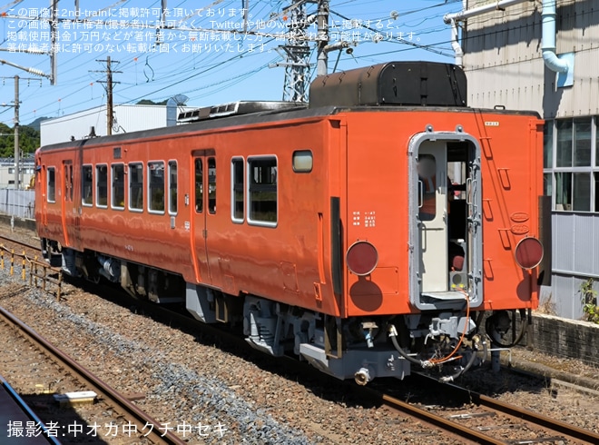 【JR西】キハ47-9下関総合車両所本所構内試運転を不明で撮影した写真