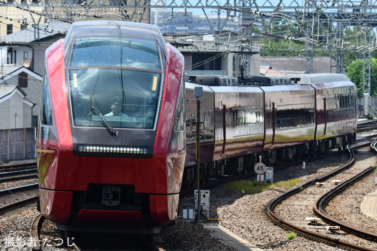 【近鉄】80000系HV12 五位堂検修車庫出場試運転の拡大写真