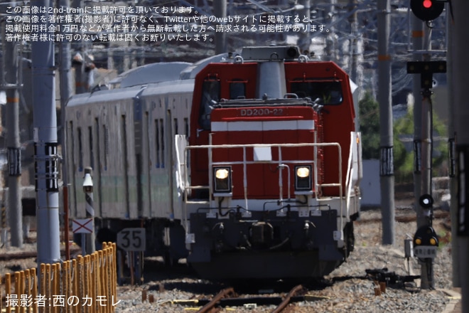 【JR東】HB-E220系2両(HB-E221-7+HB-E222-7)が甲種輸送