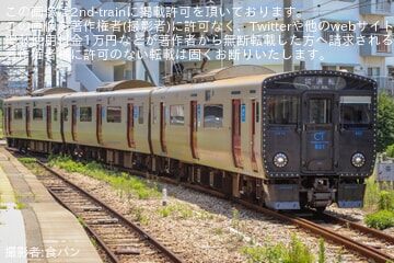 【JR九】821系UT010編成小倉総合車両センター入場
