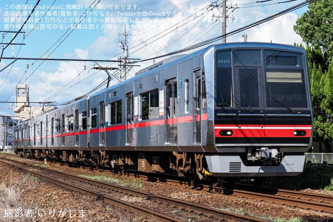 【名鉄】4000系4015F 尾張旭検車支区出場試運転