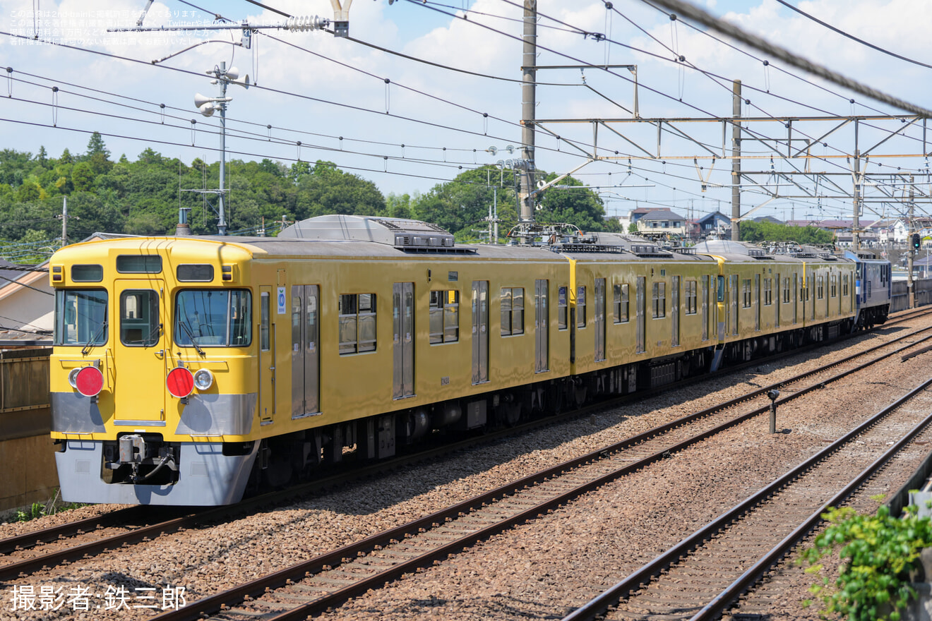 【近江】元西武2000系2417F・2419F 近江鉄道譲渡甲種輸送の拡大写真