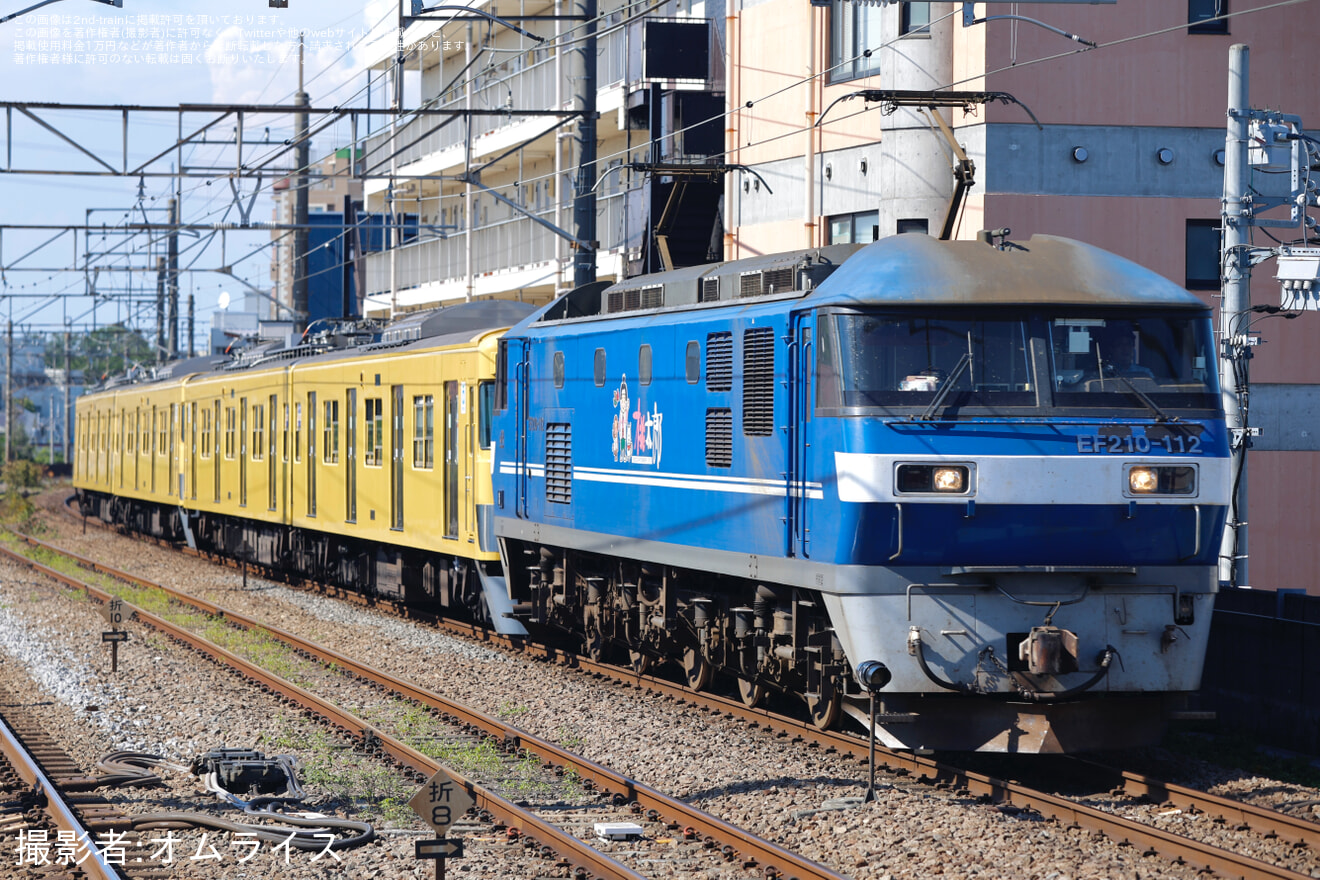 【近江】元西武2000系2417F・2419F 近江鉄道譲渡甲種輸送の拡大写真