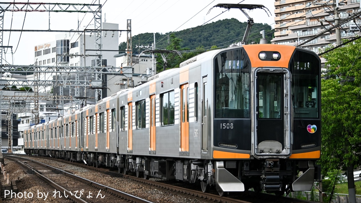 阪神】1000系が2両×3本の組成（ブツ6）で近鉄直通運用に(202507) |2nd