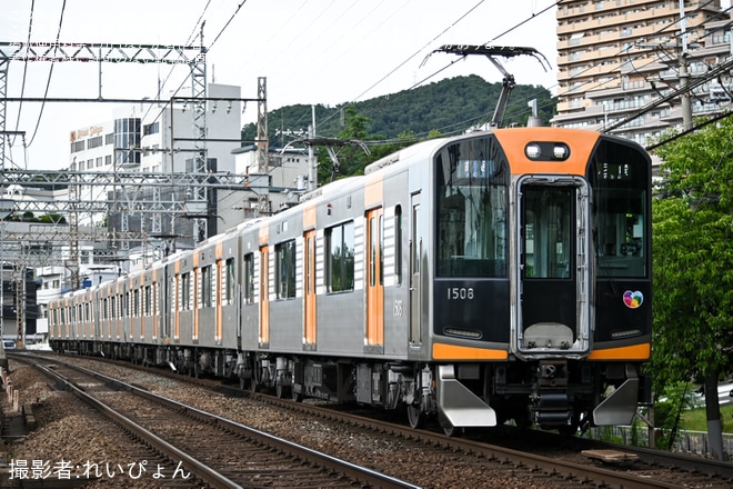 【阪神】1000系が2両×3本の組成（ブツ6）で近鉄直通運用に(202507)