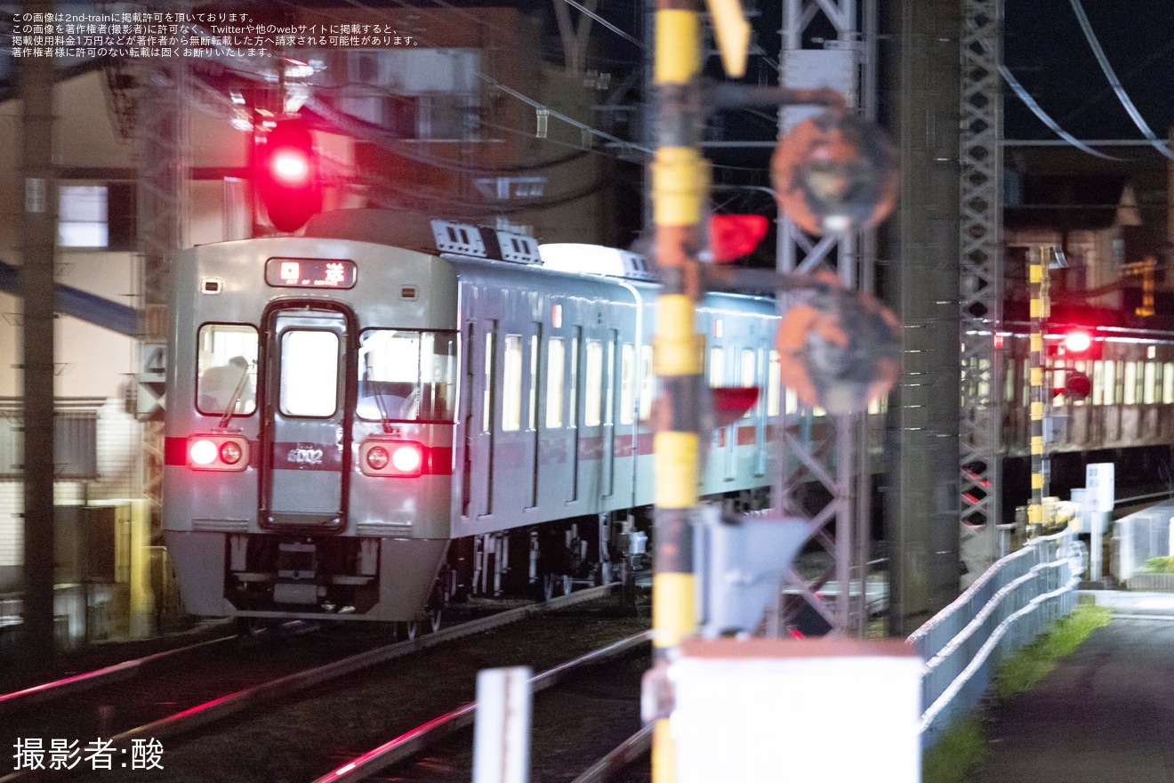 【西鉄】6000形6002F救援回送の拡大写真