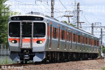 【JR海】315系C108編成がおいでんまつりに伴い愛知環状鉄道経由で岡崎まで運転
