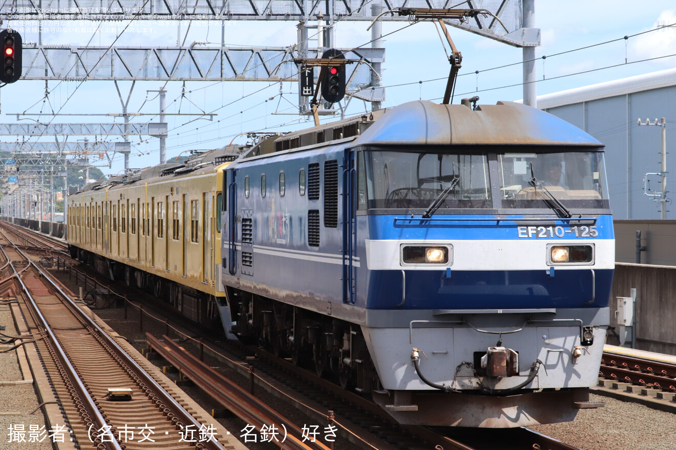 【近江】元西武2000系2417F・2419F 近江鉄道譲渡甲種輸送の拡大写真